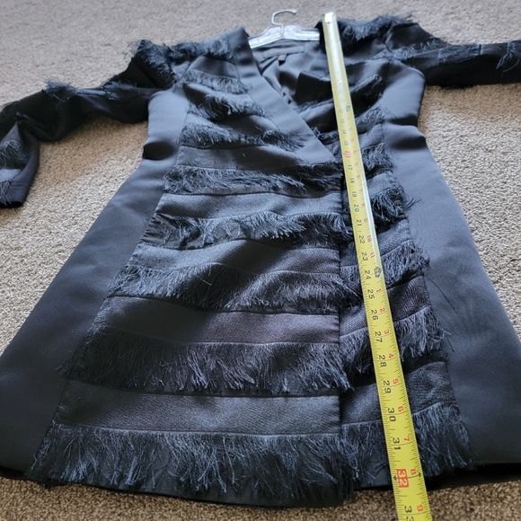 BCBGMAXAZRIA Black Anica Gring Jacket/Dress  Size XS - Picture 16 of 17